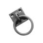 50mm x 50mm Chain Ring on Plate with Fixings (pack of 2)