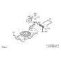 Base Assembly for Hikoki C10FSB Slide Compound Saw