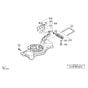 Base Assembly for Hikoki C10FSH Slide Compound Saw