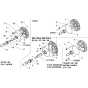 Engine Flange (2) Assembly for Camon C13 (PowerSafe) Rotovators