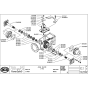 Wheels Axle Assembly for Camon C13 (PowerSafe) Rotovators