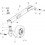 61"/155cm Cutting Deck Assembly-3 for Husqvarna Cutting Deck C155 X Riders