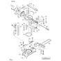 Base Assembly 2 for Hikoki C3607DRA Cordless Miter Saw