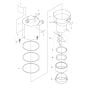 Frame Assembly for Husqvarna C 5500 Pre-Separator