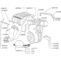 Engine Cover Assembly for Camon C8 (1989) Rotovators