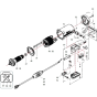 Motor Assembly for Norton Clipper CDM253 Core Drill