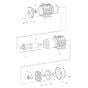 Frequency Converter Assembly for Husqvarna CF 25 M Drive Unit