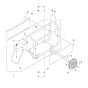 Frame Assembly for Husqvarna CF 67 T Drive Unit