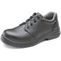 Micro-Fibre Tie Shoe S2 Water Resistant Upper Steel Toe Cap Black Size 09