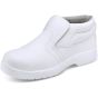 Micro-Fibre Boot S2 Slip Resistant 200 Joule Steel Toe Cap White Size 11