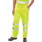 Hi-Vis Trousers 320g EN471 Fire Retardant Anti Static Saturn Yellow Size 38