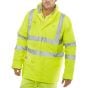 Padded Jacket Microflex Fire Retardant Anti-Static Saturn Yellow Size 4XL