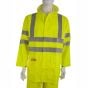 Hi-Viz Jacket Front Zip Fastening Fire Retardant Saturn Yellow Size 4XL