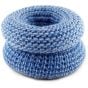 Tubular Pre-rolled Finger Bandage Fingerbob Food Handling  Blue Pack of 10