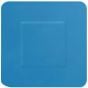 Square Plasters Detectable ideal Food Industry use 38x38mm Blue Box of 100