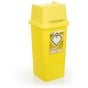 Sharps Bin Large Aperture c/w internal Safety Flap Capacity 7ltr Yellow LGE