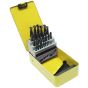 25 Piece HSS Cobalt Jobber Drill Set - Metric 1-13mm