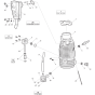 Cylinder Assembly for Atlas Copco Cobra Combi Breakers