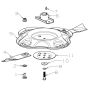 Blade (540mm) Assembly for Morrison Contractor (2017 Dec 467799) Commercial Mower