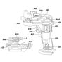 Plunger, Trigger Assembly for Sealey CPG12V Grease Gun