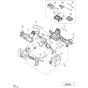 Main Assembly for Hikoki CR18DA Cordless Reciprocating Saw