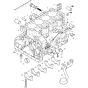 Crankcase Assembly for HATZ 4H50T.10 Engines