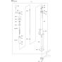 Pitch Control Assembly for Husqvarna CRT 36 Trowel