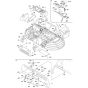 Panel Assembly for Husqvarna CRT 48 Diesel Trowel