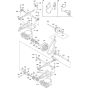 Drive Assembly for Husqvarna CRT 48 Diesel Trowel