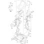 Seat Assembly for Husqvarna CRT 48 PS Petrol Trowel