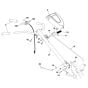 Handle Assembly for Husqvarna CRT 900 Cultivator/Tiller