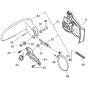 Chain Brake Assy (S/N 36064659) for ECHO CS-2600ES Chainsaw