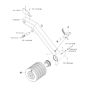 Pivoting Arm Assembly for Husqvarna CS 2512 Wire Saw