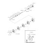 Shaft Assembly for Husqvarna CS 2512 Wire Saw