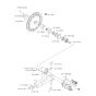 Drive Assembly for Husqvarna CS 2512 Wire Saw