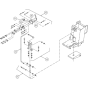 Hydraulic Machine Assembly for Norton Clipper CSB1D13HIA Floor Saw