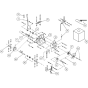 Transmission System Assembly for Norton Clipper CSB1-P21 Floor Saw