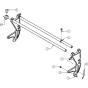 Guiding Axis Assembly for Norton Clipper CST120-ALU Table Saw