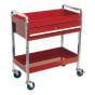 Trolley 2-Level Heavy-Duty with Lockable Drawer Sealey Part No. CX101D