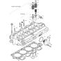 Cylinder Head Assembly for HATZ 4H50T.11 Engines