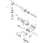 Main Assembly for Makita DA3010F 10mm Compact Angle Drill