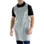 Disposable Apron 42" x 27" Halter Neck Tie Waist Dispense Pack - 1000 White