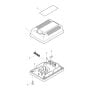 Complete Assembly for Makita DC1439 Battery Charger