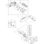 Main Assembly 3 for Makita DCS330TH Chainsaws