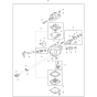 Carburetor Assembly For Makita DCS5200I-45 Chainsaw