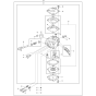Carburetor Assembly For Makita DCS6800I-38 Chainsaw