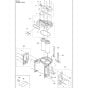 Housing Assy for Husqvarna DE130H Dust Extractor