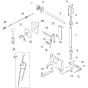 Depth Control Arrangement Assembly 2 for Altrad Belle Claymore Floor Saw