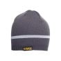 Dewalt Grey Knitted Beanie Hat (Stretch Base & Ribbed Hem) - OEM No. DEWBEANG