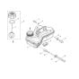 Fuel Tank for Shindaiwa DH202 Hedgetrimmer